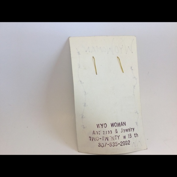 Southwest  Styled Earrings With Feathers - Picture 2 of 2